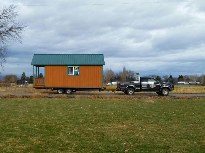 Rockwood Sheds Delivery Truck Hamilton MT